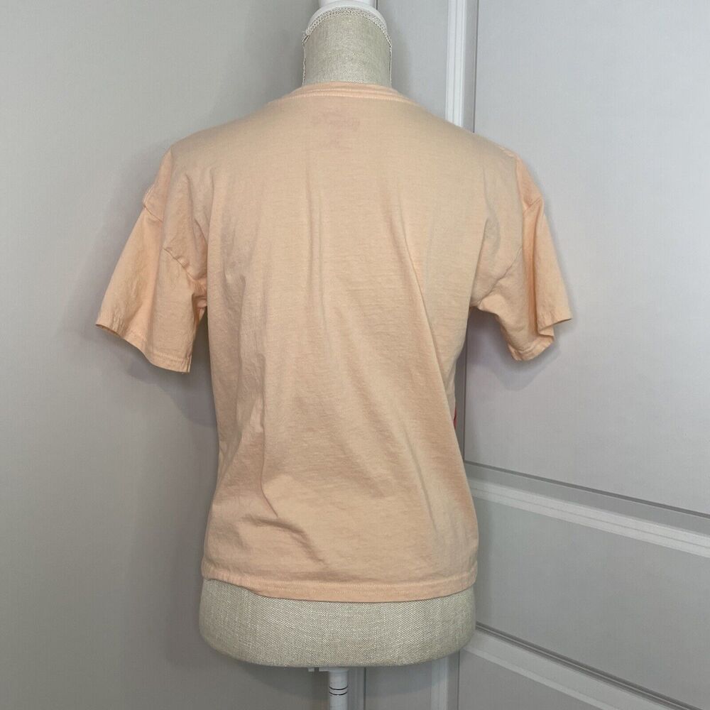 Disney Princess Ariel Little Mermaid Short Sleeve Flounder Peach Pink Girls XL - Picture 3 of 9